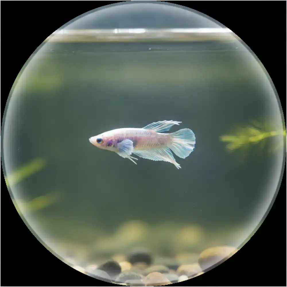 Selo ou foto pequena de um peixe
